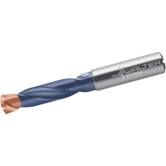 Walter-Titex - 17mm 140° Spiral Flute Solid Carbide Screw Machine Drill Bit - Apex Tool & Supply