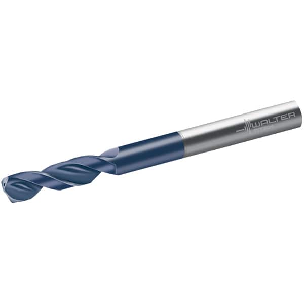 Walter-Titex - 6.8mm 150° Spiral Flute Solid Carbide Screw Machine Drill Bit - Apex Tool & Supply