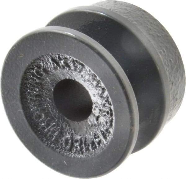 Browning - 1/2" Bore, 15/16 Long, 1-3/4" Outside Diam, Finished Bore Single Groove V Belt Sheave - 21/32" Wide, 1.16" Pitch Diam of 3L Belt, 1-1/2" Pitch Diam of 4L Belt - Apex Tool & Supply