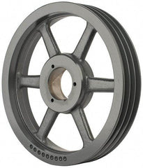 Browning - 3 Groove, 3/4 to 2-11/16 Bore Diam, 13.95" Outside Diam, QD Bushed V Belt Sheave - 13.2 A Diam Belt Pitch - Apex Tool & Supply