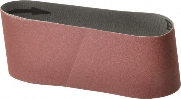 Porter-Cable - 2-1/2" Wide x 14" OAL, 180 Grit, Aluminum Oxide Abrasive Belt - Aluminum Oxide, Fine, Coated, X Weighted Cloth Backing - Apex Tool & Supply