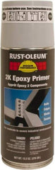 Rust-Oleum - 13.2 oz Primer Gray Spray Paint - 8 to 12 Sq Ft Coverage, Quick Drying - Apex Tool & Supply