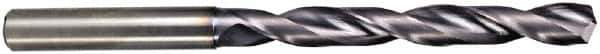 M.A. Ford - 7.4mm, 142° Point, Spiral Flute, Solid Carbide Taper Length Drill Bit - ALtima Finish, 70mm Flute Length, 118mm OAL, Series 2XDCL - Apex Tool & Supply