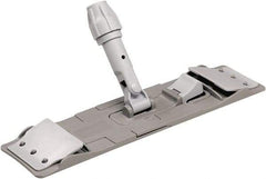 Unger - 16" Long x 4" Wide Plastic Dust Mop Frame - Gray, Threaded - Apex Tool & Supply