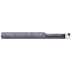 Scientific Cutting Tools - 0.16" Min Bore Diam, 1/2" Max Bore Depth, 3/16 Shank Diam, Corner Radius Boring Bar - Apex Tool & Supply