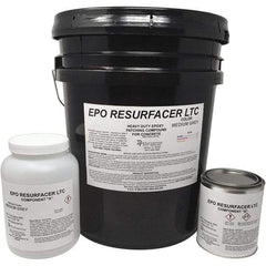Made in USA - 50 Lb Concrete Repair/Resurfacing - Medium Gray, 25 Sq Ft Coverage, Epoxy Resin - Apex Tool & Supply