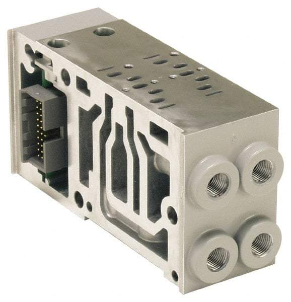 Parker - 1/4" NPT Port, For HA Solenoid Valves, Aluminum Solenoid Valve - 145 Max PSI, Buna-N Seal - Apex Tool & Supply