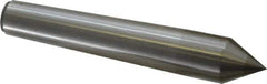 Made in USA - Carbide-Tipped Alloy Steel Standard Point Solid Dead Center - Jarno 8 Taper, 6" OAL - Apex Tool & Supply