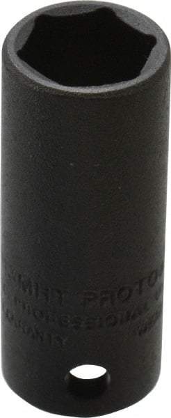 Proto - 3/8" Drive 13mm Deep Thin Wall Impact Socket - 6 Points, 2" OAL - Apex Tool & Supply