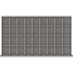 LISTA - 36-Compartment Drawer Divider Layout for 3.15" High Drawers - Apex Tool & Supply