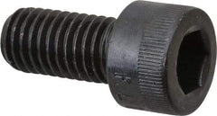 Made in USA - M10x1.50 Metric Coarse Hex Socket Drive, Socket Cap Screw - Grade 12.9 Alloy Steel, Black Oxide Finish, Fully Threaded, 20mm Length Under Head - Apex Tool & Supply