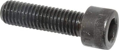 Made in USA - M10x1.50 Metric Coarse Hex Socket Drive, Socket Cap Screw - Grade 12.9 Alloy Steel, Black Oxide Finish, Fully Threaded, 35mm Length Under Head - Apex Tool & Supply