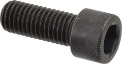 Made in USA - M12x1.75 Metric Coarse Hex Socket Drive, Socket Cap Screw - Grade 12.9 Alloy Steel, Black Oxide Finish, Fully Threaded, 30mm Length Under Head - Apex Tool & Supply