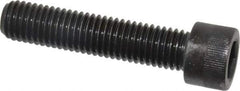 Made in USA - M12x1.75 Metric Coarse Hex Socket Drive, Socket Cap Screw - Grade 12.9 Alloy Steel, Black Oxide Finish, Fully Threaded, 55mm Length Under Head - Apex Tool & Supply