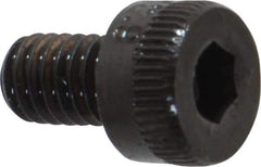 Made in USA - M4x0.70 Metric Coarse Hex Socket Drive, Socket Cap Screw - Grade 12.9 Alloy Steel, Black Oxide Finish, Fully Threaded, 6mm Length Under Head - Apex Tool & Supply