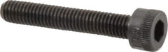 Made in USA - M5x0.80 Metric Coarse Hex Socket Drive, Socket Cap Screw - Grade 12.9 Alloy Steel, Black Oxide Finish, Fully Threaded, 30mm Length Under Head - Apex Tool & Supply