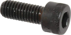 Made in USA - M8x1.25 Metric Coarse Hex Socket Drive, Socket Cap Screw - Grade 12.9 Alloy Steel, Black Oxide Finish, Fully Threaded, 20mm Length Under Head - Apex Tool & Supply
