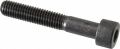 Made in USA - M8x1.25 Metric Coarse Hex Socket Drive, Socket Cap Screw - Grade 12.9 Alloy Steel, Black Oxide Finish, Partially Threaded, 50mm Length Under Head - Apex Tool & Supply