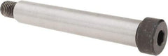 Made in USA - 1" Shoulder Diam x 6" Shoulder Length, 3/4-10 UNC, Hex Socket Shoulder Screw - 4000 Alloy Steel, Uncoated, 1-5/16" Head Diam - Apex Tool & Supply