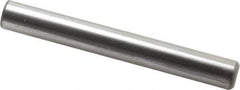 Made in USA - 3/4" Diam x 6" Pin Length Grade 8 Alloy Steel Standard Dowel Pin - Bright Finish, C 47-58 & C 60 (Surface) Hardness, 132,400 Lb (Double Shear), 66,200 Lb (Single Shear) Breaking Strength, 1 Beveled & 1 Rounded End - Apex Tool & Supply