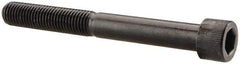 Made in USA - 5/16-24 UNF Hex Socket Drive, Socket Cap Screw - Alloy Steel, Black Oxide Finish, Partially Threaded, 2-3/4" Length Under Head - Apex Tool & Supply