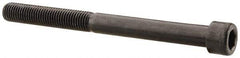 Made in USA - 5/16-24 UNF Hex Socket Drive, Socket Cap Screw - Alloy Steel, Black Oxide Finish, Partially Threaded, 3-1/2" Length Under Head - Apex Tool & Supply