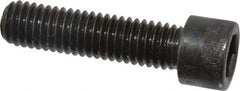 Made in USA - 7/16-14 UNC Hex Socket Drive, Socket Cap Screw - Alloy Steel, Black Oxide Finish, Fully Threaded, 1-3/4" Length Under Head - Apex Tool & Supply