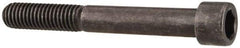 Made in USA - 7/16-14 UNC Hex Socket Drive, Socket Cap Screw - Alloy Steel, Black Oxide Finish, Partially Threaded, 3-1/2" Length Under Head - Apex Tool & Supply
