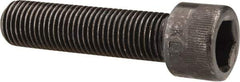 Made in USA - 7/16-20 UNF Hex Socket Drive, Socket Cap Screw - Alloy Steel, Black Oxide Finish, Fully Threaded, 1-3/4" Length Under Head - Apex Tool & Supply
