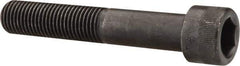 Made in USA - 7/16-20 UNF Hex Socket Drive, Socket Cap Screw - Alloy Steel, Black Oxide Finish, Partially Threaded, 2-1/2" Length Under Head - Apex Tool & Supply