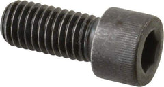 Made in USA - 1/2-13 UNC Hex Socket Drive, Socket Cap Screw - Alloy Steel, Black Oxide Finish, Fully Threaded, 1-1/8" Length Under Head - Apex Tool & Supply