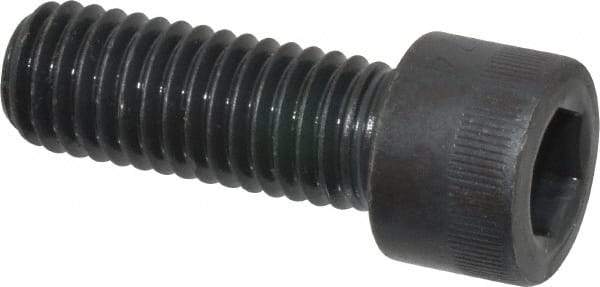 Made in USA - 1/2-13 UNC Hex Socket Drive, Socket Cap Screw - Alloy Steel, Black Oxide Finish, Fully Threaded, 1-3/8" Length Under Head - Apex Tool & Supply