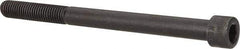 Made in USA - 1/2-13 UNC Hex Socket Drive, Socket Cap Screw - Alloy Steel, Black Oxide Finish, Partially Threaded, 6-1/2" Length Under Head - Apex Tool & Supply