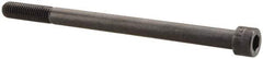 Made in USA - 1/2-13 UNC Hex Socket Drive, Socket Cap Screw - Alloy Steel, Black Oxide Finish, Partially Threaded, 7-1/2" Length Under Head - Apex Tool & Supply