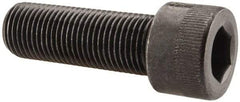 Made in USA - 1/2-20 UNF Hex Socket Drive, Socket Cap Screw - Alloy Steel, Black Oxide Finish, Fully Threaded, 1-1/2" Length Under Head - Apex Tool & Supply