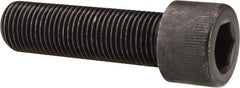 Made in USA - 1/2-20 UNF Hex Socket Drive, Socket Cap Screw - Alloy Steel, Black Oxide Finish, Fully Threaded, 1-3/4" Length Under Head - Apex Tool & Supply