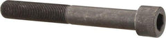 Made in USA - 1/2-20 UNF Hex Socket Drive, Socket Cap Screw - Alloy Steel, Black Oxide Finish, Partially Threaded, 4" Length Under Head - Apex Tool & Supply