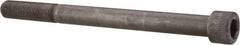 Made in USA - 1/2-20 UNF Hex Socket Drive, Socket Cap Screw - Alloy Steel, Black Oxide Finish, Partially Threaded, 6" Length Under Head - Apex Tool & Supply