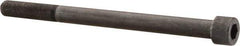 Made in USA - 1/2-20 UNF Hex Socket Drive, Socket Cap Screw - Alloy Steel, Black Oxide Finish, Partially Threaded, 7" Length Under Head - Apex Tool & Supply