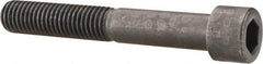 Made in USA - 5/8-11 UNC Hex Socket Drive, Socket Cap Screw - Alloy Steel, Black Oxide Finish, Partially Threaded, 4-1/4" Length Under Head - Apex Tool & Supply