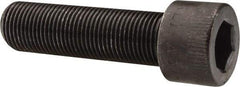 Made in USA - 5/8-18 UNF Hex Socket Drive, Socket Cap Screw - Alloy Steel, Black Oxide Finish, Fully Threaded, 2-1/4" Length Under Head - Apex Tool & Supply