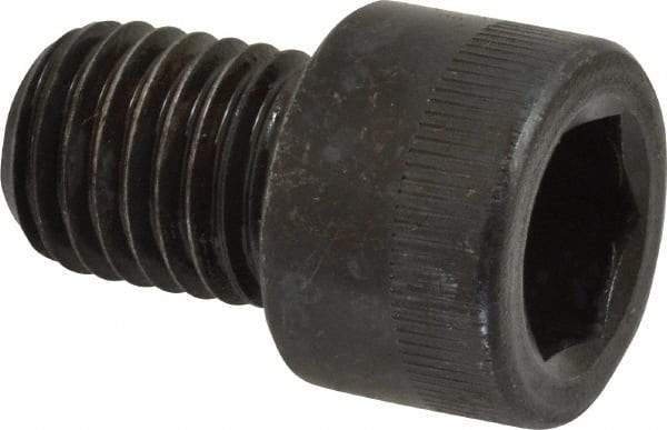 Made in USA - 3/4-10 UNC Hex Socket Drive, Socket Cap Screw - Alloy Steel, Black Oxide Finish, Fully Threaded, 1" Length Under Head - Apex Tool & Supply