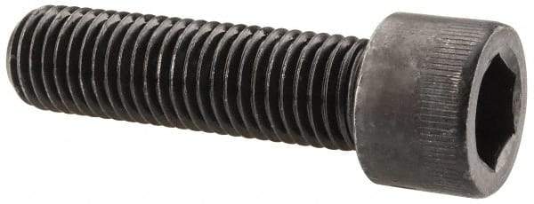 Made in USA - 3/4-10 UNC Hex Socket Drive, Socket Cap Screw - Alloy Steel, Black Oxide Finish, Fully Threaded, 2-3/4" Length Under Head - Apex Tool & Supply