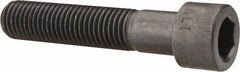 Made in USA - 3/4-10 UNC Hex Socket Drive, Socket Cap Screw - Alloy Steel, Black Oxide Finish, Partially Threaded, 3-3/4" Length Under Head - Apex Tool & Supply