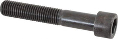 Made in USA - 3/4-10 UNC Hex Socket Drive, Socket Cap Screw - Alloy Steel, Black Oxide Finish, Partially Threaded, 4-1/2" Length Under Head - Apex Tool & Supply