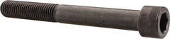 Made in USA - 3/4-10 UNC Hex Socket Drive, Socket Cap Screw - Alloy Steel, Black Oxide Finish, Partially Threaded, 6-1/2" Length Under Head - Apex Tool & Supply