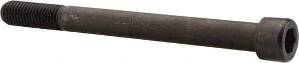 Made in USA - 3/4-10 UNC Hex Socket Drive, Socket Cap Screw - Alloy Steel, Black Oxide Finish, Partially Threaded, 8" Length Under Head - Apex Tool & Supply