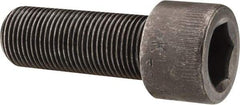 Made in USA - 3/4-16 UNF Hex Socket Drive, Socket Cap Screw - Alloy Steel, Black Oxide Finish, Fully Threaded, 2" Length Under Head - Apex Tool & Supply