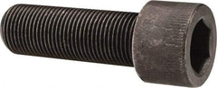 Made in USA - 3/4-16 UNF Hex Socket Drive, Socket Cap Screw - Alloy Steel, Black Oxide Finish, Fully Threaded, 2-1/4" Length Under Head - Apex Tool & Supply