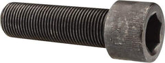 Made in USA - 3/4-16 UNF Hex Socket Drive, Socket Cap Screw - Alloy Steel, Black Oxide Finish, Fully Threaded, 2-1/2" Length Under Head - Apex Tool & Supply